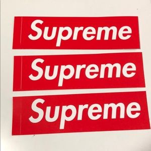 3 new supreme stickers